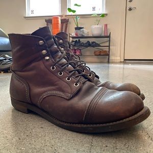 Res wing iron ranger amber harness 8111 US 11.5